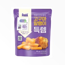 PBICK 고구마말랭이 득템 60g x 4개