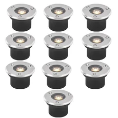 올스토어 2WW12W 야외 LED 매입형 스포트라이트 IP7방수 AC220V 플로어 조명 홈 안뜰 정원 광장 공원에 적, 02 2W  D5 10PCS, 06 DC12V 4000K, 01 CHINA