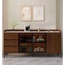 음료반납대 리턴바 카페 서랍 업소용 정리 탕비실, 카키색 회색암반 180x40x90 양문