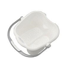 【海夫健康生活館】LZ Relax 足湯泡腳桶 白色/粉色/綠色(C0064-01/C0064-02/C0064-03), 白色(C0064-01), 1個