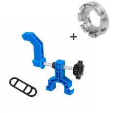 미니 자전거 바퀴 Truing 스탠드 림 조정 MTB 수리 도구 스포크 렌치 키 사이클링 액세서리, 03 LZU-Blue SP