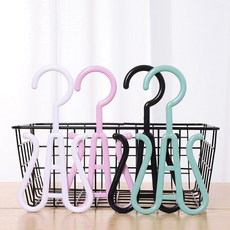 大號成人拖鞋掛鈎 塑料鞋鉤子 加厚棉鞋涼鞋收納掛鈎 超市鞋鉤, 4011a加厚款商超專用 黑色,50隻, 1個