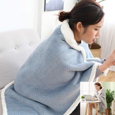 초극세사 2중 양털담요 무릎담요 소파담요 망토담요 항공담요 망토담요 san+072je