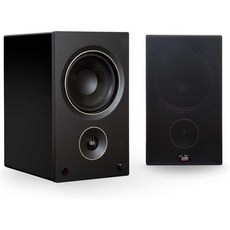 PSB Speakers AM5 액티브 북쉘프 스피커 블루투스 포노 프리앰프 탑재 화이트, Black