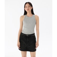 무신사 스탠다드 MUSINSA STANDARD WOMAN 우먼즈 에센셜 탱크 탑 [미디엄 그레이] MWCTE0Z02-MR 440855