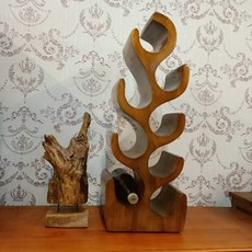 實木紅酒架 創意紅酒架 紅酒展示架台灣現貨, 8入,紅酒架, 1個