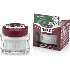 프로라소 프리 쉐이빙 크림 100ml 민감성피부 남성용 진한수염 건성피부