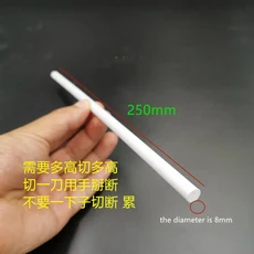 DIY 디오라마 제작용 1/50 스케일 건물 계단 재료 패널 난간 단계 새 모델 20 개/몫, 06 20pcs tube 8mm