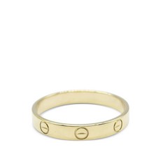 까르띠에 중고 2010's 미니 러브 18K 골드 링