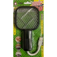 LONG PING EM-001 迷你 USB充電 三層電網 安全 捕蚊燈 捕蚊拍 電蚊拍, 1個