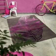 ESPRIT 地毯 170x240cm 羽毛圖案 OEKO-TEX認證, 1個