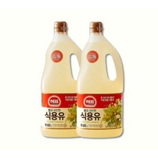 해표 콩기름 식용류 1.5L x2개