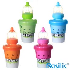 貝喜力克 basilic 防脹氣拋棄式紙奶瓶，外出方便，安全衛生，防脹氣設計, 綠, 1個