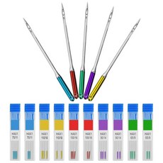 부즈푸 가정용 재봉틀 바늘 세트, 30개