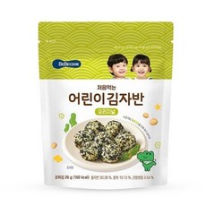처음 먹는 어린이 김자반 5p, ORIGINAL (오리지널), 25g, 12개