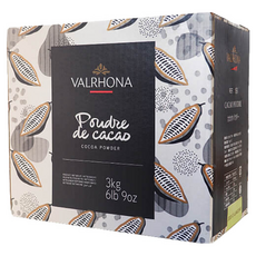 VALRHONA 法芙娜 無糖可可粉 頂級烘焙原料 濃郁醇厚 自由調整甜度, 1kg, 1箱, 1個裝