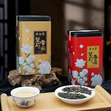 상품 조합 Wu Yutai Jasmine Xiangying Yunjian Classic Jasmine Tea 조합 캔 360g 광시 헝시안, 1개, 1개