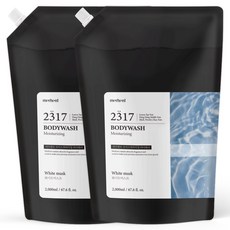 메르헨트 모이스처라이징 바디워시 화이트머스크향 리필, 2개, 2L