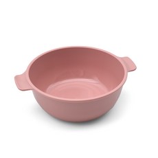 리빙메이트 유아용 피씨 파스텔 국그릇, 핑크, 1개