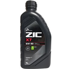 승용차 엔진오일 SK ZIC X7 5W30 1L, 1개
