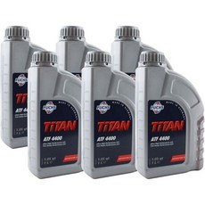Fuchs 6리터 TITAN ATF 4400 자동 변속기 오일6 x 1L, Fuchs 6리터 TITAN ATF 4400 자동 변속