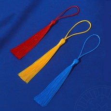 굿데이랩 미니 테슬 장식, 레드