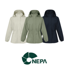 [백화점 매장판] 네파 여성 헤이즈리 간절기 봄 가을 윈드러너 사파리 자켓 점퍼 후드 바람막이