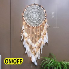 큰드림 캐처 매달려/조명 장식 북유럽 홈 여자 방/보육/어린이 Dreamcatcher 어린이 방 새로운 5, 04 63084-5-2