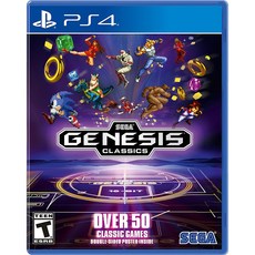 SEGA Genesis Classics 經典合輯 PS4 Mega Drive 懷舊遊戲 一起玩, 英文美版