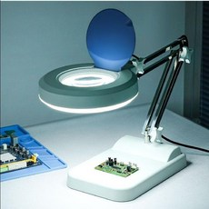 LED확대경 루페 독서 상품 조직 식별 고배율 원단 고화질, A. X01-1기본5x127mm30LED백색