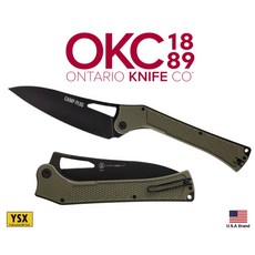 OKC Ontario 戶外露營折刀 Camp Plus Cleaver XL 刀型, 1個