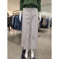 비꼴리끄 면 뒷밴딩 세미 와이드 팬츠 B262WS1020950_s 660348