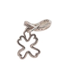 샤넬 중고 1990-2010 스털링 실버 클로버 참 링