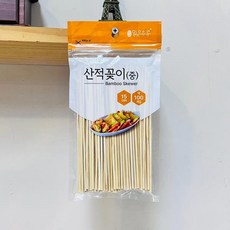 (ABM도매콜) 맑은하루 산적꽂이 중 100p (15cm), 단품