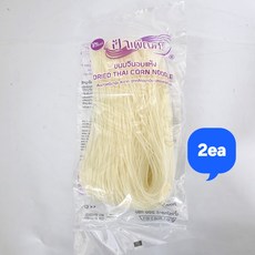 드라이 태국 콘누들 Dried Thai Corn Noodlel 옥수수전분, 200g, 2개