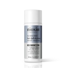 Nioxin Hair Fall Defense 얼티밋 파워 샴푸 | 눈에 띄게 적은 탈모 | 두껍고 강한 모발용 | 50ml (1.6온스)