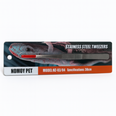 NOMOY NZ-03 일자형 핀셋 30cm, 1개