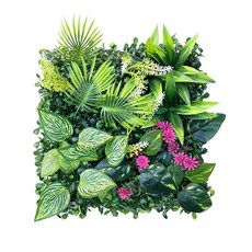 인조 잔디 식물 벽 패널 녹색 홈 장식용 슈링글 네일, 1개, 2. picture color16