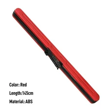 휴대용 ABS 낚싯대 가방 낚시 보조 하드 케이스 커버, 145cm, 스몰 실버