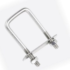 소문난마켓 각파이프 고정 디자 디귿자 볼트 M8, A_M6X25X70