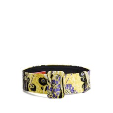 라 더블제이 패턴 버클 벨트