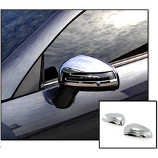 圓夢工廠 Benz SLS AMG C197 (2009-2014) 改裝鍍鉻銀後視鏡蓋/後照鏡蓋/照後鏡蓋飾貼, 1個