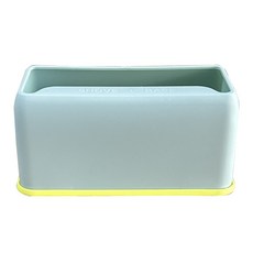 金屬貓砂鏟 木柄貓砂鏟 貓鏟 砂鏟, 1個, 金屬貓砂鏟收納盒（藍色）