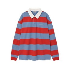 매장정품 와키윌리 WACKY WILLY 스트라이프 카라 롱슬리브 티셔츠 네이비 WA2501LT15NA 726933