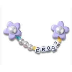 크록스 NC고잔 정품 지비츠 10016446 Purple Meta Flower Chain