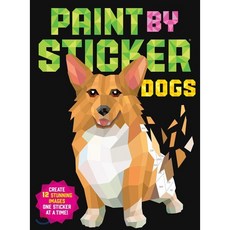 Paint by Sticker: Dogs: Create 12 Stunning Images One Sticker at a Time!, Workman Publishing