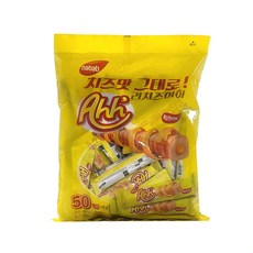 나바티 아하 리치 치즈 크래커 50개입 X 8g 리치즈 과자 간식 NABATI NABATI 머치바잉, 400g, 1개