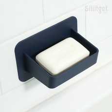 실리있게 업플라이 비누 받침대 1P 욕실정리 흡착식 실리콘 비누트레이, 단품, 1개