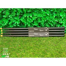 夢成音樂中心 CLEAM 黑色鼓棒，舒適握感，耐用材質，清晰音色，時尚外觀, 1個