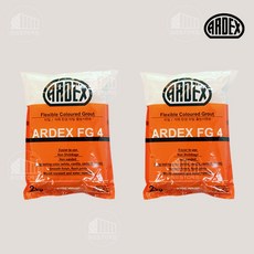 아덱스 FG4 프리미엄 욕실 주방 타일 고탄성 칼라 줄눈 시멘트 고운 가루 메지 파우더 백시멘트 #200 화이트(백색), 2개